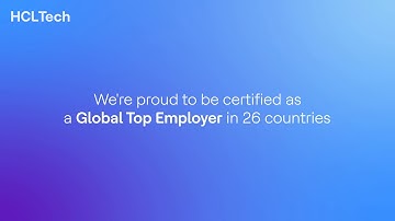 We are proud to be a Global Top Employer in 26 countries