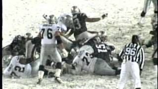 I do not own this video. all rights go to the nfl, new england
patriots, oakland raiders, and usa network. apologizes for constant
clicking, was captur...