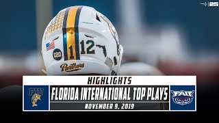 Florida International Football Top Plays vs. Florida Atlantic (2019) | Stadium