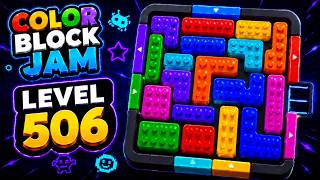 Color Block Jam Level 506 Walkthrough | Step by Step Solution