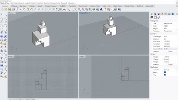 How to Change the Camera & Viewport in Rhino