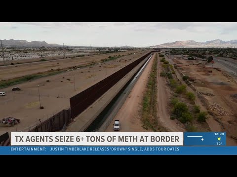 A record meth bust takes place at the Texas border - YouTube