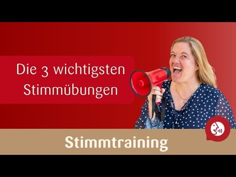 SPRECHTRAINING für deutliche Aussprache, einfach: effektive Sprechübung (Schauspiel Tipp).