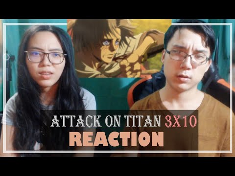 Attack on Titan (Shingeki No Kyojin) 3X10 | "Friends" | REACTION