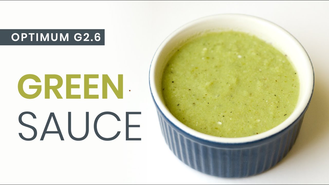Green Sauce Recipe using 𝐓𝐡𝐞 𝐎𝐩𝐭𝐢𝐦𝐮𝐦 𝐆𝟐.𝟔 𝐁𝐥𝐞𝐧𝐝𝐞𝐫 from Froothie