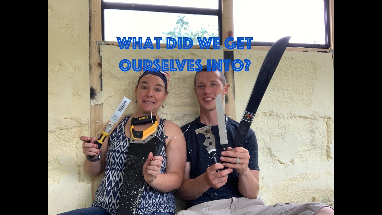 The adventures of installing spray foam insulation in a Skoolie