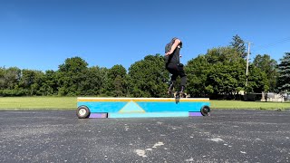 Box sesh and 360 Soul Grind progress #aggressiveinline