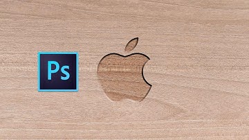Cutting Wood Logo-Text Effect in Photoshop Tutorial cc and other versions by UpDown tutorials