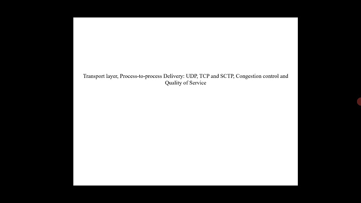 Which layer is responsible for process-to-process delivery of packets