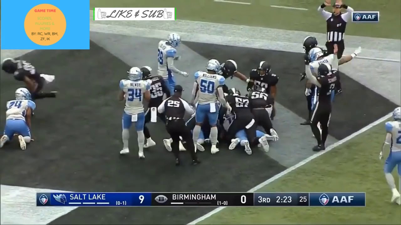 TOP 5️⃣ PLAYS Of Week 2 {AAF} 2/20