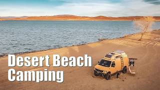Desert Beach Camping - Van Life
