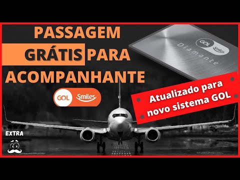 Como emitir o BILHETE CORTESIA no NOVO SITE da Gol Linhas Aéreas (Passagem grátis SMILES DIAMANTE).