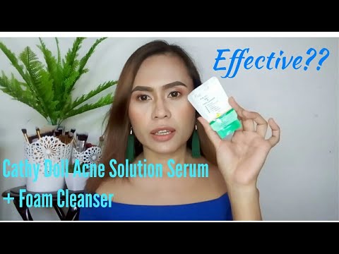 Cathy Doll Acne Solution Serum + Foam Cleanser Mini Review