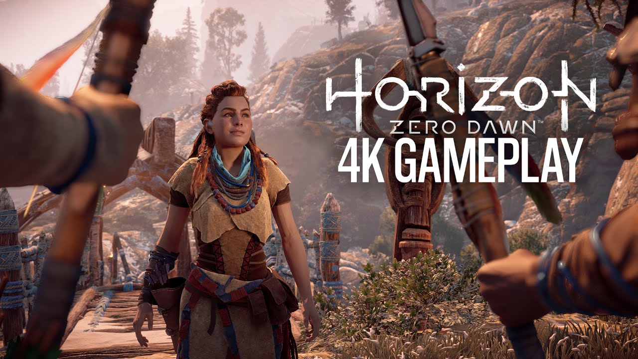 Horizon Zero Dawn 4K PC Gameplay - Absolutely Beautiful! 