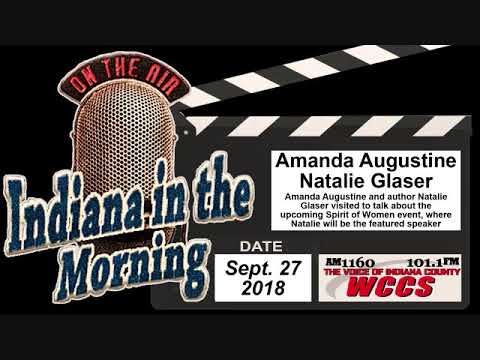 Indiana in the Morning Interview: Amanda Augustine and Natalie Glaser (9-27-18)