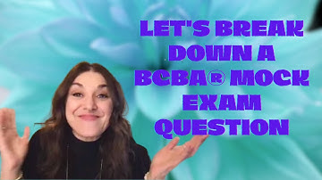 Mock BCBA® Exam Question: Play Along & Identify the #DemandCondition in this #FA Scenario (F-8)