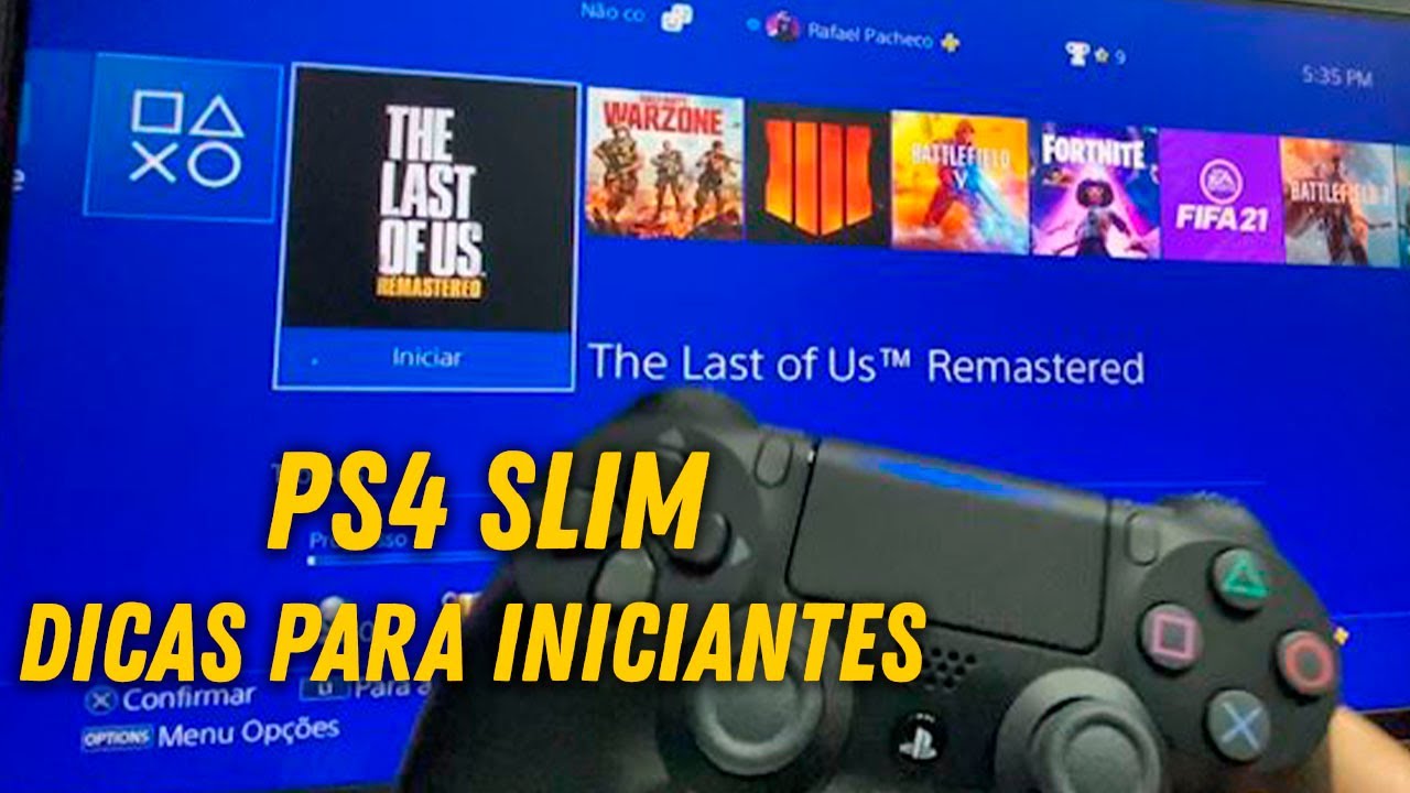 Novo no PS4? Guia de usuário do PS4 e PS4 Pro para iniciantes (Brasil)