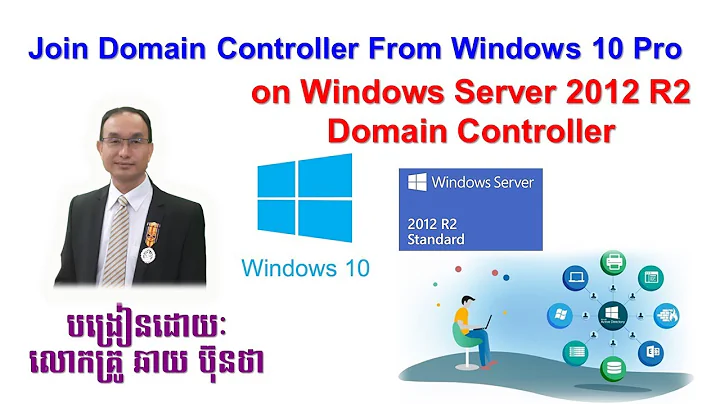 Join Domain From Computer Client to access File Server