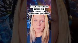 Algorand is now listed on Robinhood…FINALLY! #algorand #algorandnews