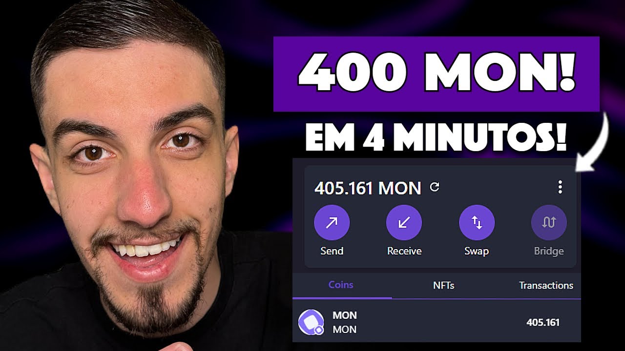 PRONTO, O MELHOR FAUCET MONAD AIRDROP!