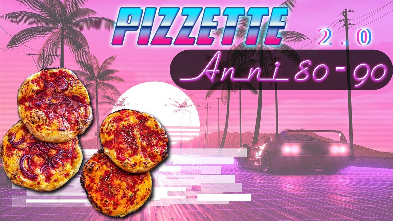 Pizzette rosse anni 80 90 fatte a mano a casa in 2 ore. Ricetta 2.0