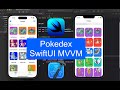 Creando una aplicacion de Pokedex que muestra un listado de 151 pokemon en swiftui utilizando mvvm