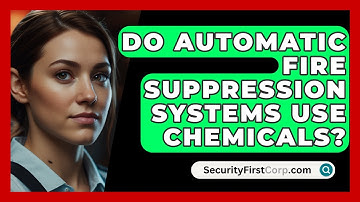 Do Automatic Fire Suppression Systems Use Chemicals? - SecurityFirstCorp.com