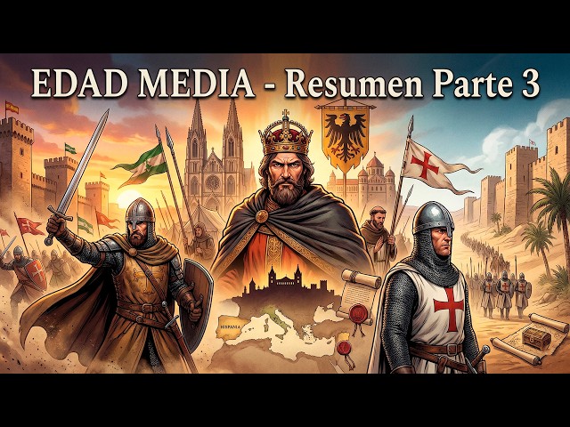 EDAD MEDIA - Resumen Parte 3 de 4: La Plena Edad Media (Las Cruzadas, el Cid, los Hohenstaufen...)