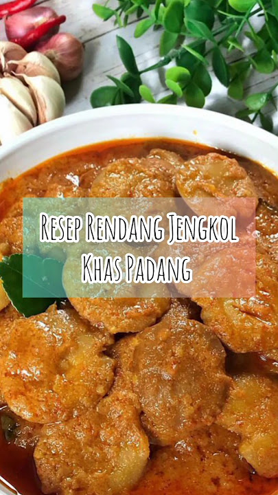 Resep Rendang Jengkol Khas Padang, Mantap 🤤#rendangjengkol#resepsederhana#mantul#masakanrumahan