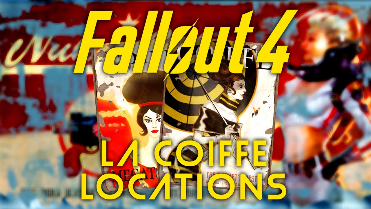 FALLOUT 4 - La Coiffe Magazine Locations! (Guide/Walkthrough)