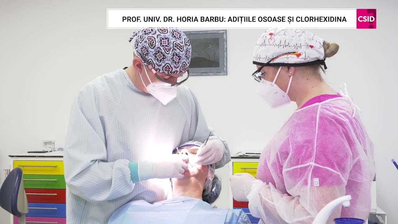 Adiția de os în implantul dentar explicată de prof. dr. Horia Barbu