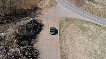DJI Spark follows car using active track