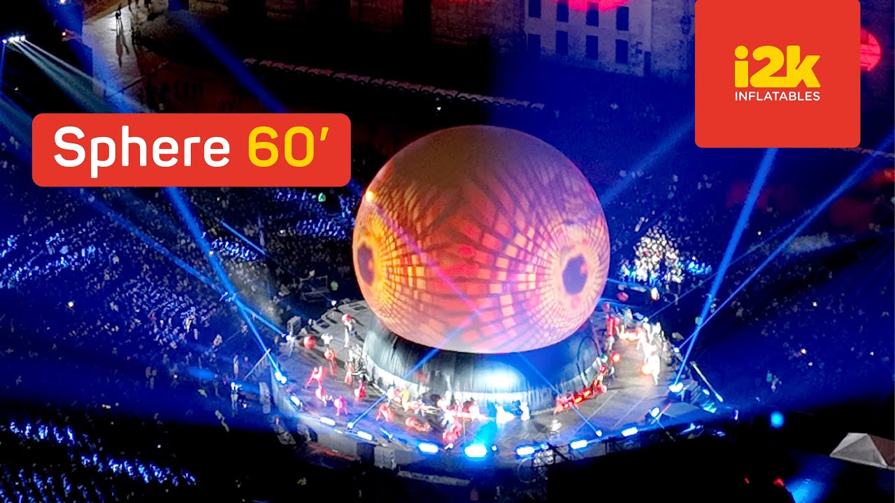Sphere 60’ | i2k Inflatables - YouTube