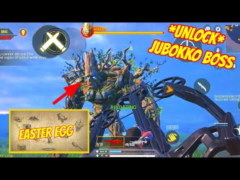 how to get Jubokko Boss in CODM Zombie Mode ( Easter Egg )