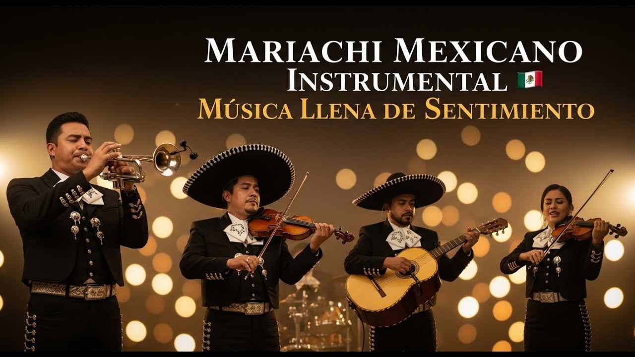 Música Mariachi Instrumental Suave 🇲🇽 Sonido Mexicano Tranquilo