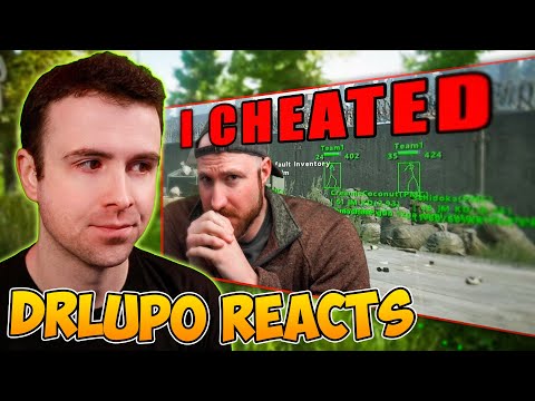 DrLupo reacts to the Tarkov Cheating Video