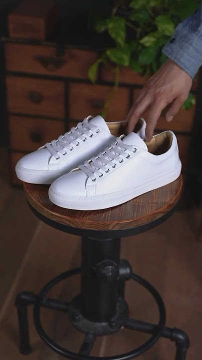 Clean & Classic White Sneakers 🔥. #thursdayboots #whitesneakers #springessentials