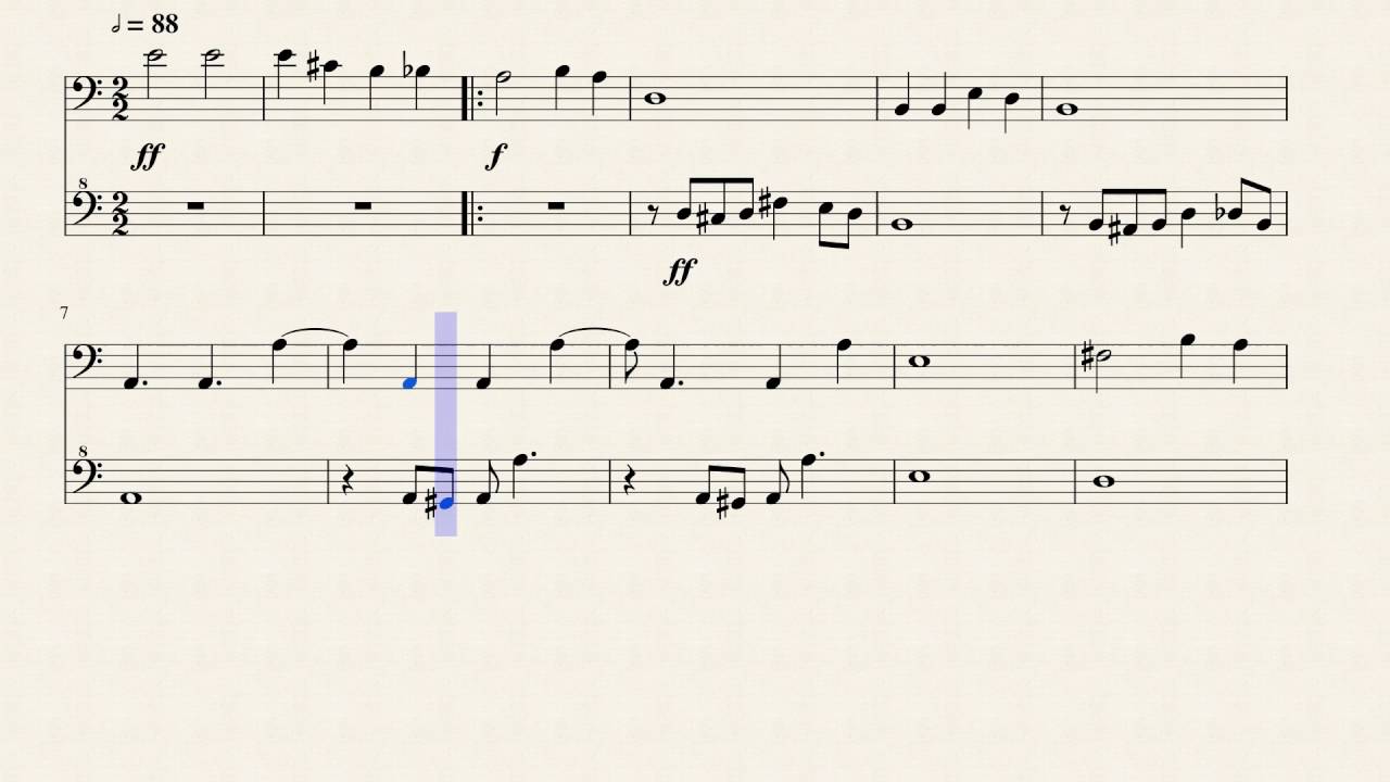 Super Mario 64: Slider - Trombone Mashup