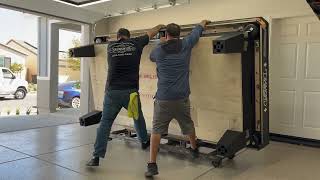 Diamond Pro Am 9 Pool Table Dery Set - Up Installation