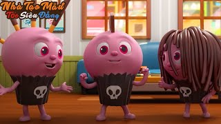 60 MIN - Nhà Tạo Mẫu Tóc Siêu Đẳng - Bộ Ba Siêu Đẳng - Hoạt Hình Tiếng Việt BreadBarbershop 4K