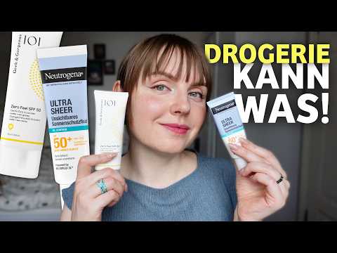 Drugstore Finds That Work! Geek & Gorgeous Zero Feel SPF VS Neutrogena Oil Control Sun Fluid