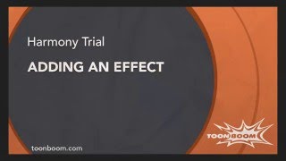 How To Add An Effect With Harmony Premium