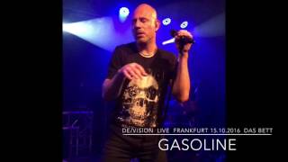 De/Vision Frankfurt LIVE  15.10.2016 Das Bett     GASOLINE