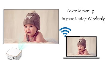 How to share your laptop screen? with Wejoy smart projector DL S8+ wirelesslly