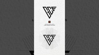 👉 Letter Logo Design Very Easy.!#illustrator #greatdesignstudio #createlogo #illustratorlogodesign