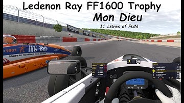 iRacing Circuit De Ledenon Ray FF1600 Trophy