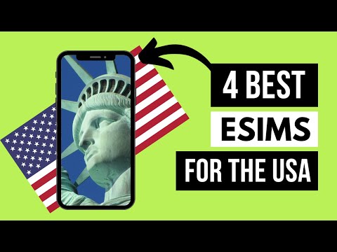 Best 4 ESIMs For USA Travel - Save Money on Data While Traveling