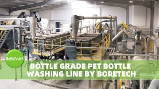 Bottle Grade Pet Bottle Washing Line By Boretech
