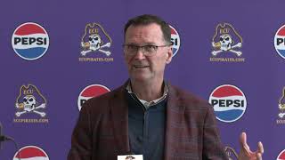 East Carolina Bowl Press Conference (Jon Gilbert and Blake Harrell)