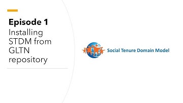 Episode 1: Installing STDM from GLTN Repository